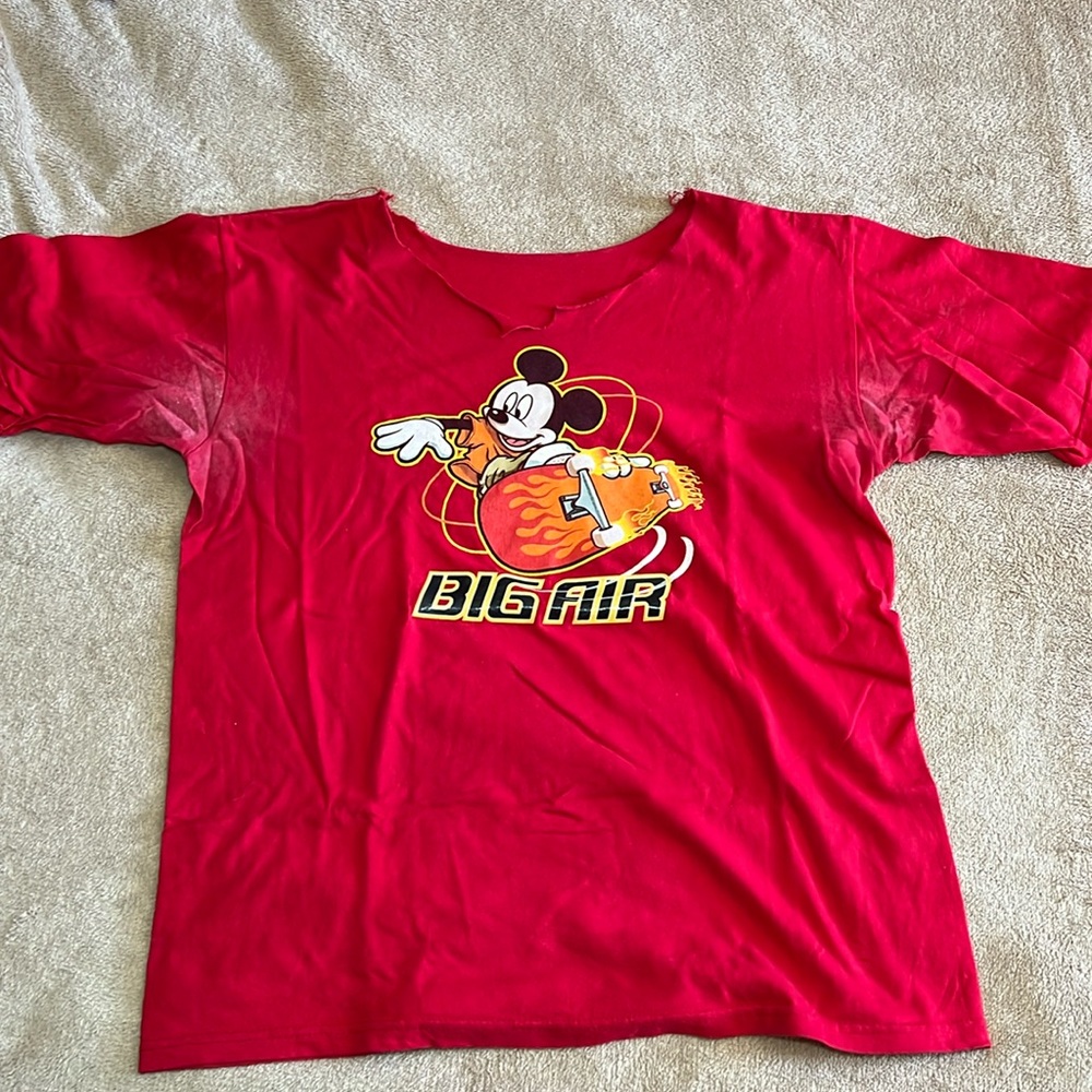 Worn Mickey Mouse Big Air T-Shirt